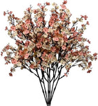 Mandy's 6 Bundles Artificial Beige Brown Baby’s Breath Flowers by Mandys