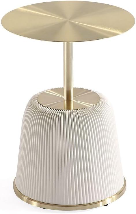 Manhattan Comfort Anderson Modern 15.75" Round End Tables 1.0 - Image 6