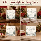 Christmas O Holy Night Sign Decorations Wood Box Sign - Image 6