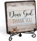 Home Decor, Farmhouse Shelf Decor For Living Room, Boho Aesthetic Table Decorations, Christian Gifts For Women Men, Entryway Tv Stand Fireplace Mantle Coffee Table Decoration (god-21) by JUSITAKEET