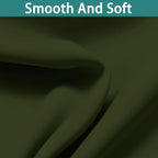 Yakamok Olive Green 100% Blackout Curtains 84 Inches Long 52" Wide 1 Panel | - Image 7