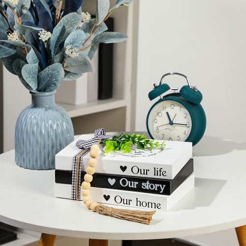 Capoda 3 Pcs Decorative Books for Home Decor, This is Us - Image 5