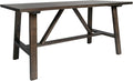 Flash Furniture Eli Farmhouse Trestle Coffee Table, Rustic Solid Wood Coffee by FlashFurniture