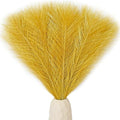 Mandy's 20 Stems Gold Silk Pampas Grass Bouquet by Mandys