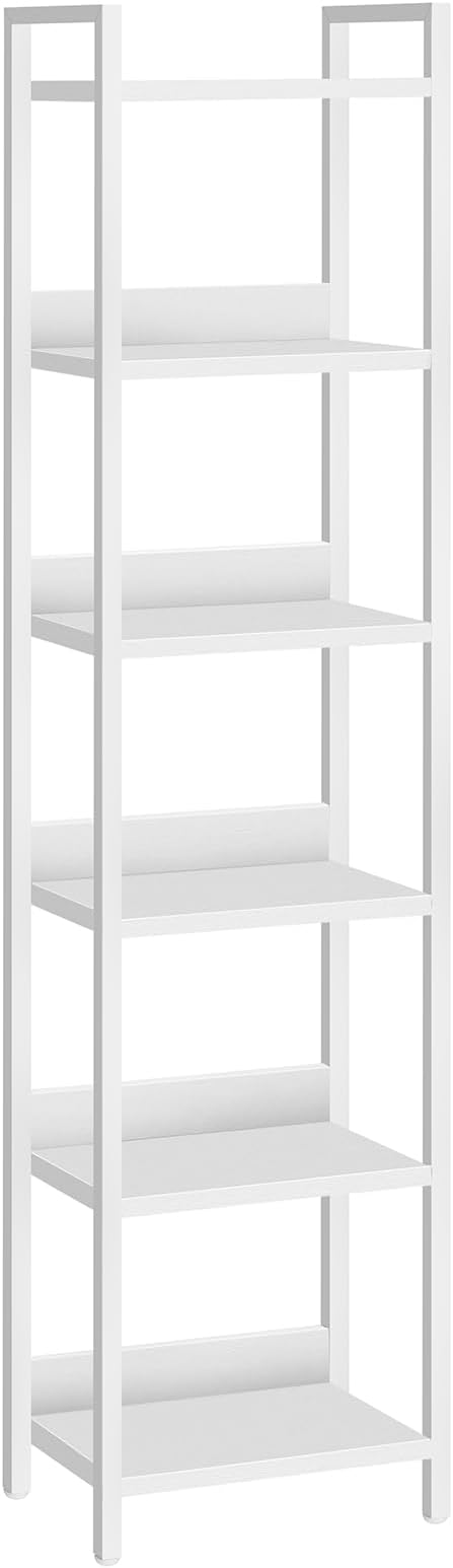 MAHANCRIS Bookshelf, 6-Tier Bookcase, Standing Book Shelf by MAHANCRIS