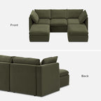 mopio Oversized Modular Sectional Sofa - Image 9