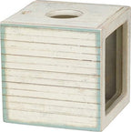 Primitives by Kathy Seashell Holder - Coastal Decor, Glass Display, Treasure Chest, Room and Bedroom Decor - Image 4