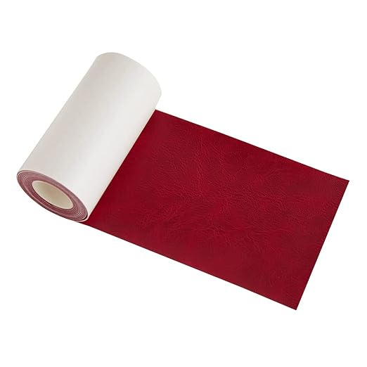 Leather Repair Tape Patch kit Retro Red Heavy Duty, 4 x 60 inch Self Adhesive - Image 3