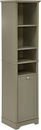 LifeSky Tall Storage Cabinet for Small Spaces - Image 7
