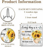 Sunflower Decor Gifts for Women Men Coworkers Teachers Friends - Image 2