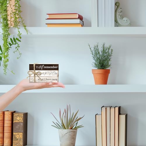 Decorative Books For Home Decor, Coffee Table Faux Wood Book Stack Decor, I Still Remember Modern Stacked Book Decor, Stacked Display Books For Shelf Mantel Nightstand Display, Three Pieces -C(10) - Image 3