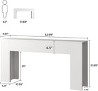 UNIQUITE 63-Inch Long Console Table - Image 2
