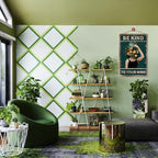 Wall Decor Art Vintage Tin Metal Sign Be Kind to Your Mind Plants Decors Poster Boho Room Decor Aesthetic for Home Bedroom Office Women Gifts 8X12 Inches - Image 6
