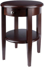 Furnifact Farmhouse End Table Solid Wood - Image 2