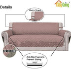 Easy-Going Reversible Couch Cover, 4 Seater Sofa, XX-Large Sofa, Water - Image 3