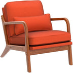 Karl home Accent Chair Mid-Century Modern Chair - Image 5