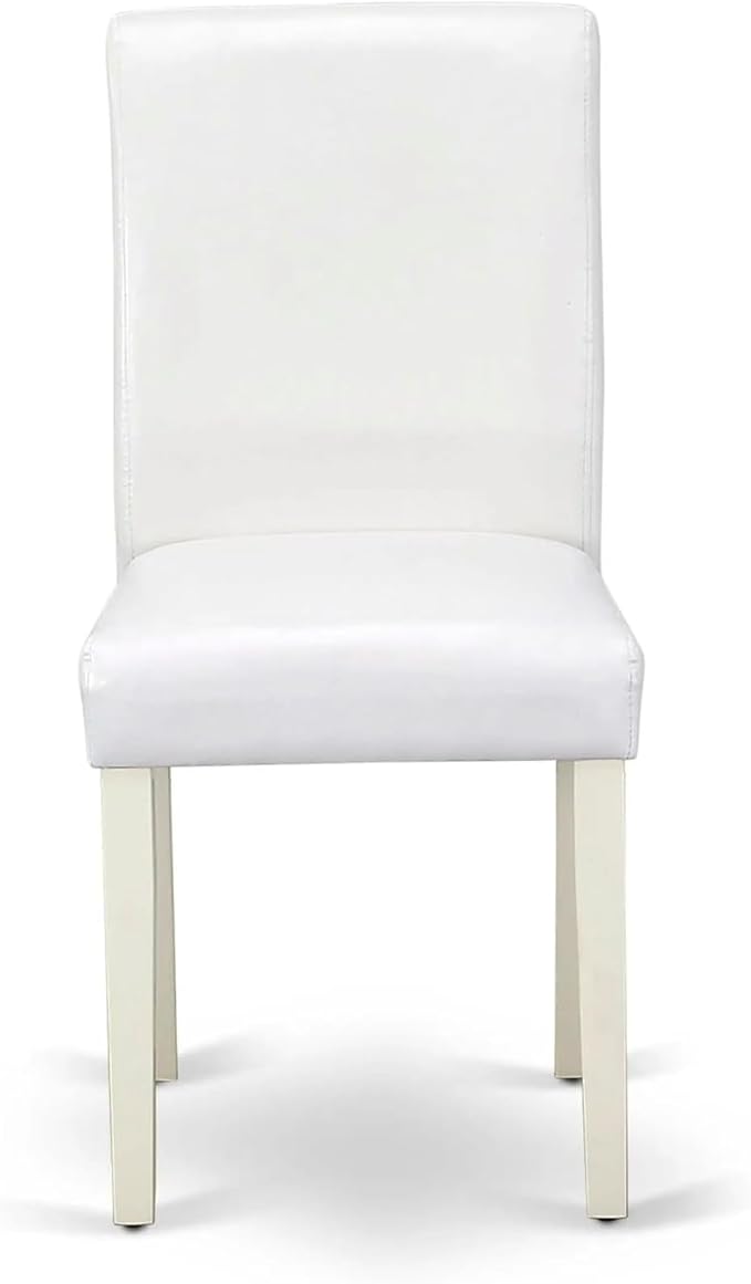 East West Furniture ABP2T64 Abbott Classic Parson Dining Chairs - Image 4