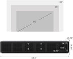 POVISON Full Assembled Mid Century Modern TV Stand, 118” Extra-Large - Image 6