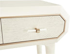 MICHAEL AMINI La Rachelle 3 Drawer Console Table in Champagne Ivory - Image 8