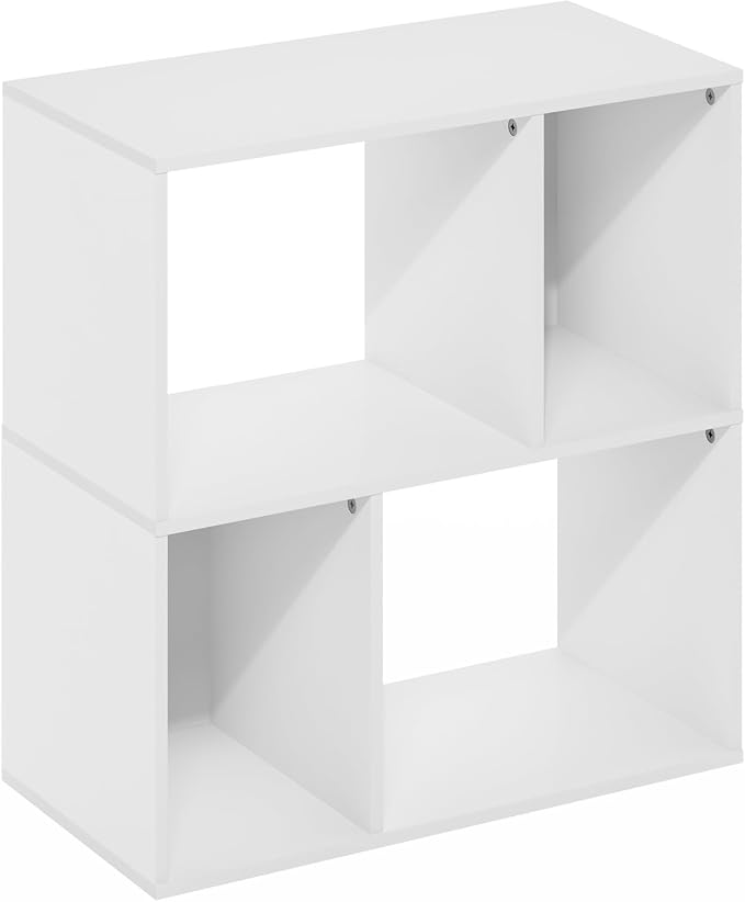 Furinno DALY Book Shelf, 4-Cube Bookshelf, Cube Storage Organizer Bookcase - Image 5