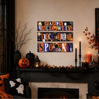 Retro Halloween Sign, Happy Halloween Sign, 3 Pcs Entryway Decor Wall - Image 6