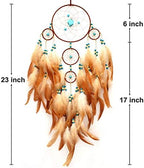 Urdeoms Brown Dream Catchers Wall Decor for Girls Dreamcatchers Wall Decor - Image 7