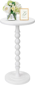 Round Side Table for Small Spaces, Drink Table by Unknown