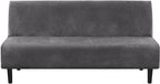 H.VERSAILTEX Real Velvet Futon Cover Armless Sofa Covers Sofa Bed Covers by HVERSAILTEX