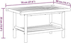Natural Bamboo Coffee Table - Image 2