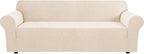 H.VERSAILTEX Stretch Oversized Couch Cover 1 Piece Sofa Slipcovers by HVERSAILTEX