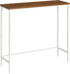 HOOBRO Narrow Console Table, 29.5" Small Entryway Table, Thin Sofa Table by HOOBRO
