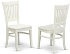 East West Furniture VAC-LWH-W Vancouver Dining Chairs by EastWestFurniture