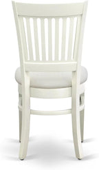 East West Furniture ANVA3-LWH-C 3 Piece Dining Table Set - Image 14