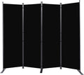Room Divider 6FT Portable Room Dividers and Folding Privacy Screens, 4 Panel by HOMSCREENER
