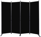 Room Divider 6FT Portable Room Dividers and Folding Privacy Screens, 4 Panel by HOMSCREENER