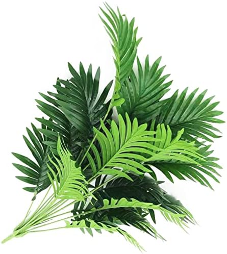 Beebel 30" Artificial Palm Plants Leaves Tropical Greenery Bush Imitation Faux Fake Palm Tree Leaf for Home Kitchen Party Flowers Arrangement Wedding Decorations - Image 3