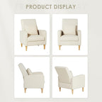 COLAMY Mid-Century Modern Upholstered Accent Chair - Image 10