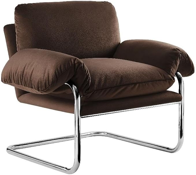 Modway Ansel Performance Velvet Accent Chair in Chocolate Brown by Modway