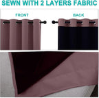 NICETOWN 100% Blackout Curtains - Image 5