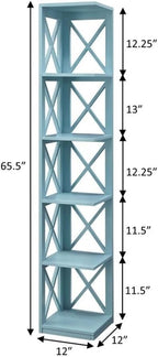 Convenience Concepts Oxford Corner Bookcase 12" - Image 3