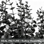 40 Pcs Black Artificial Eucalyptus Stems,Eucalyptus Leaves Greenery Stems - Image 3