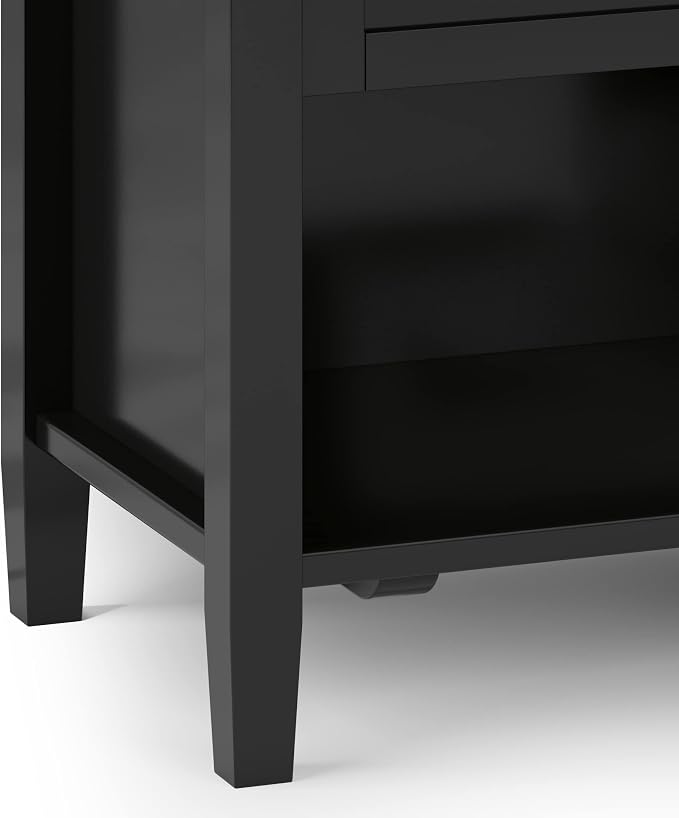 SIMPLIHOME Warm Shaker Solid Wood 24 inch Wide Transitional-Style Bedside - Image 5