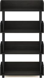 Furinno TURN-N-TUBE 4-Tier Display Shelf, Storage Shelves, Book Shelf, Open - Image 5