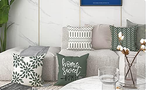 YCOLL Pillow Covers 20x20 Set of 4, Modern Sofa Throw Pillow Cover, Decorative - Image 7