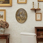 Vintage Pelican Wall Sculpture,Antique Wall Decor,Retro Art Birds Sculpture - Image 3