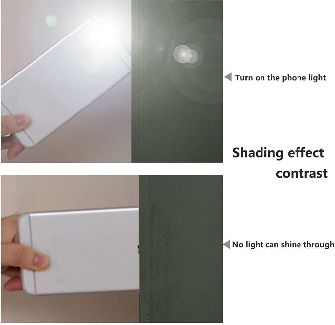 NICETOWN 100% Blackout Curtains 60" Long, Pair of Energy Smart & Noise Blocking - Image 3