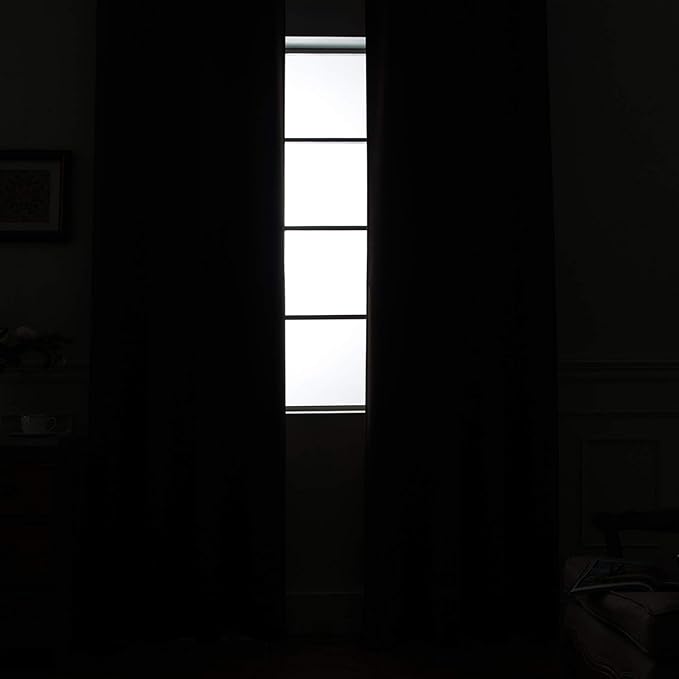 Yakamok Cream 100% Blackout Curtains 96 Inches Long - Image 9
