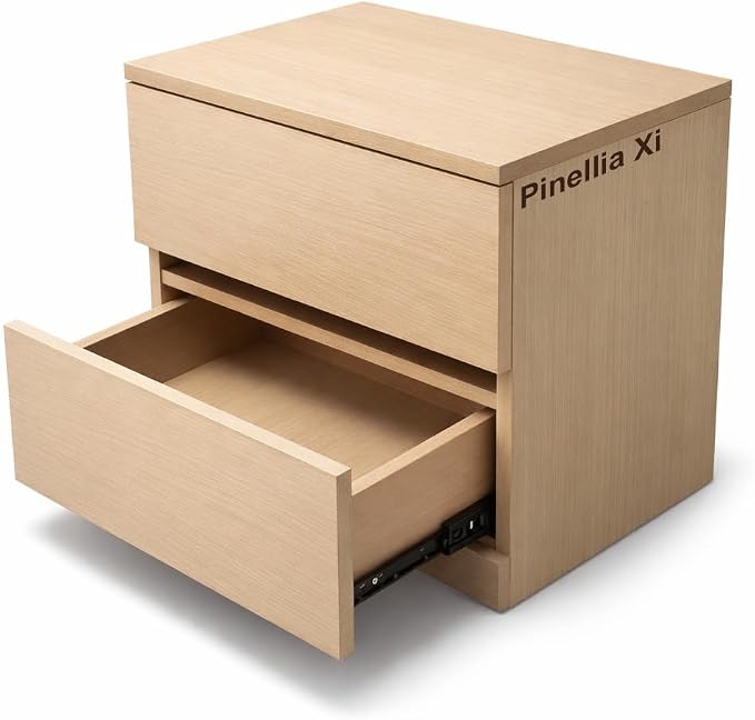 Durable Eco‑Friendly 2‑Drawer Nightstand, by Unknown