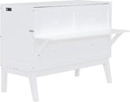 Harper & Bright Designs Full Size Murphy Bed, Full Murphy Cabinet Bed - Image 5