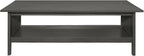 Classic Style Coffee Table and Two End Set Antique Gray Finish 3Pc Occasional - Image 2
